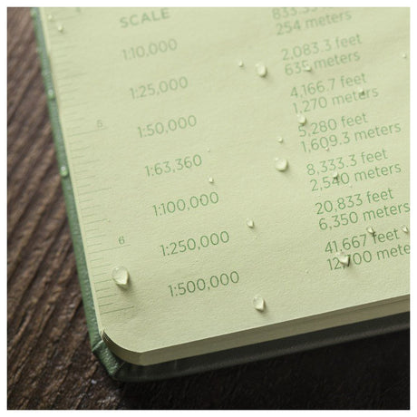 Rite in the Rain - Hard Cover Field Book 4.75 x 7.5 - Green — view 3