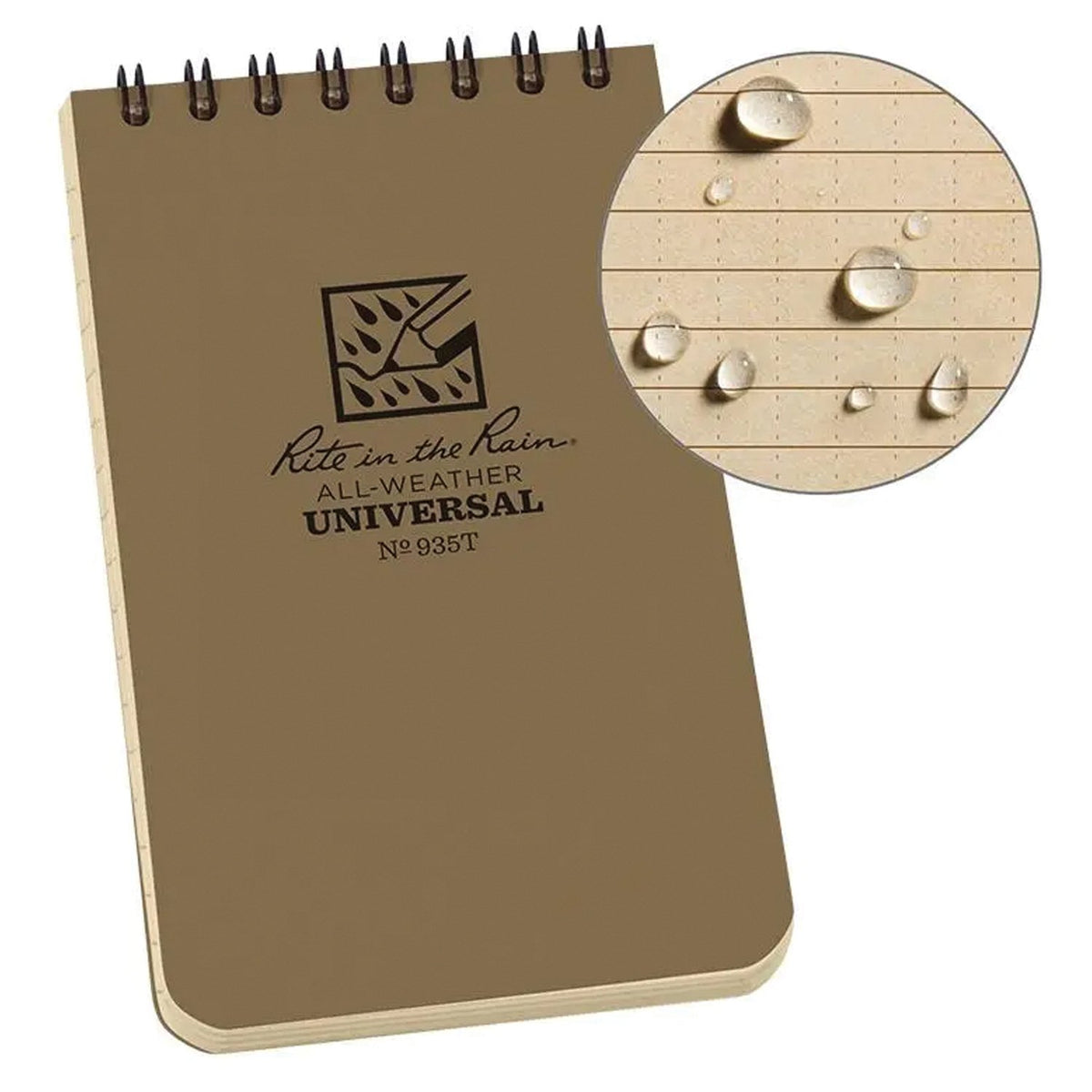 Rite in the Rain - Tactical Notebook Tan 3 x 5