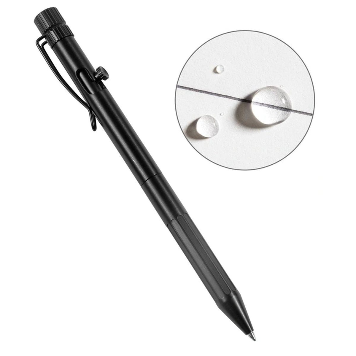 Rite in the Rain - Bolt Action Cedar Metal Pen