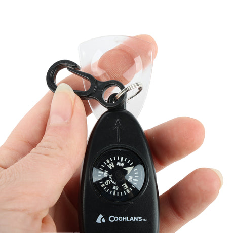 Coghlans - Four Function Whistle with Compass & Thermometer