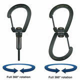 SUN - HikeHitch 360 Large Double Carabiner