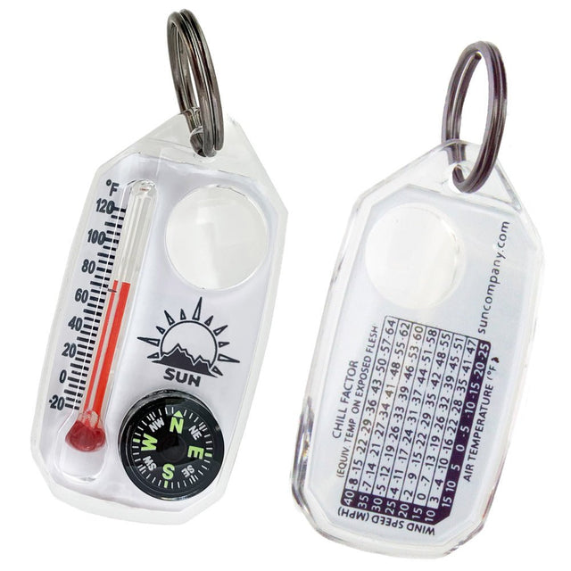 SUN - TripleGage Weather, Direction, and Magnification Tool