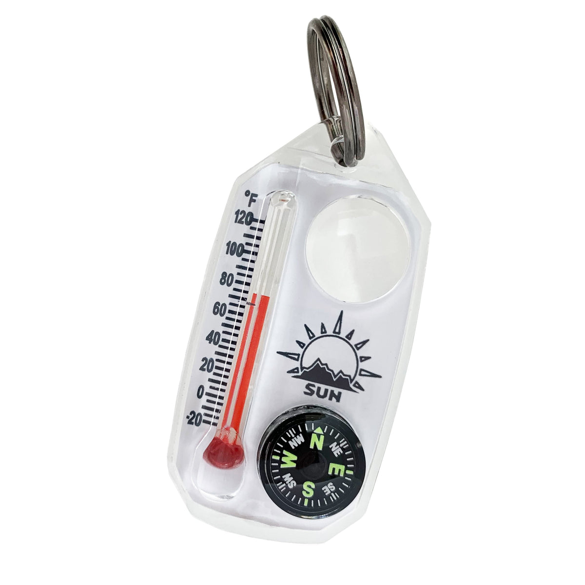 SUN - TripleGage Weather, Direction, and Magnification Tool