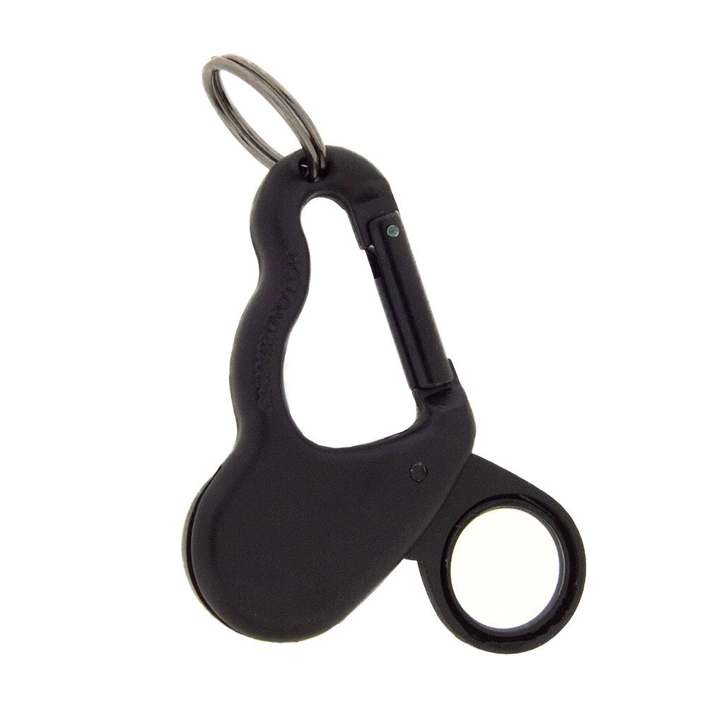 SUN - MagniComp Compass with Carabiner and 3X Magnifier