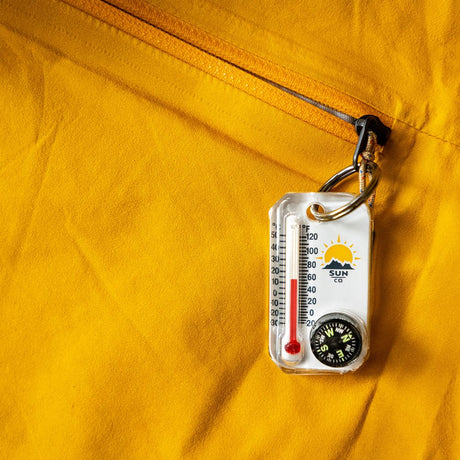 SUN - Therm-o-Compass with Luminous Liquid-Filled Compass