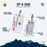 SUN - ZIP-O-GAGE Personal Thermometer