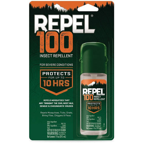 REPEL - 100 Pump 100% DEET Insect Repellent, 1 oz