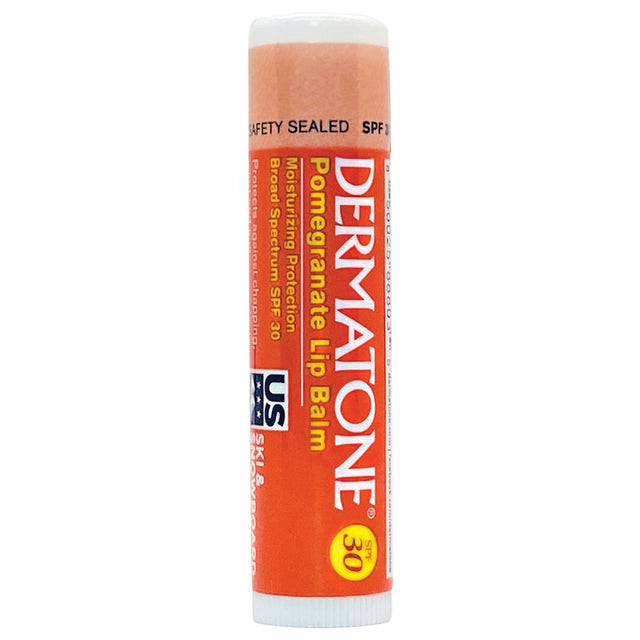 Dermatone - Pomegranate Lip Balm SPF30, .15 oz