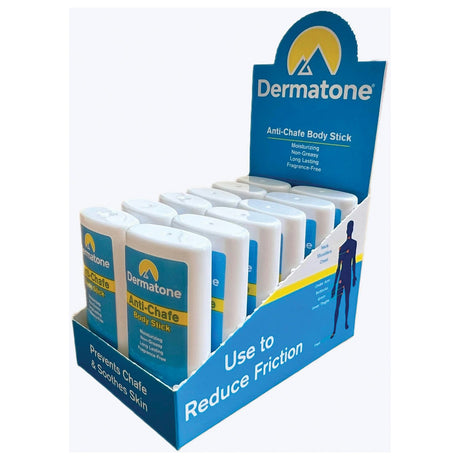 Dermatone - Anti-Chafe Body Stick 12-Count Display