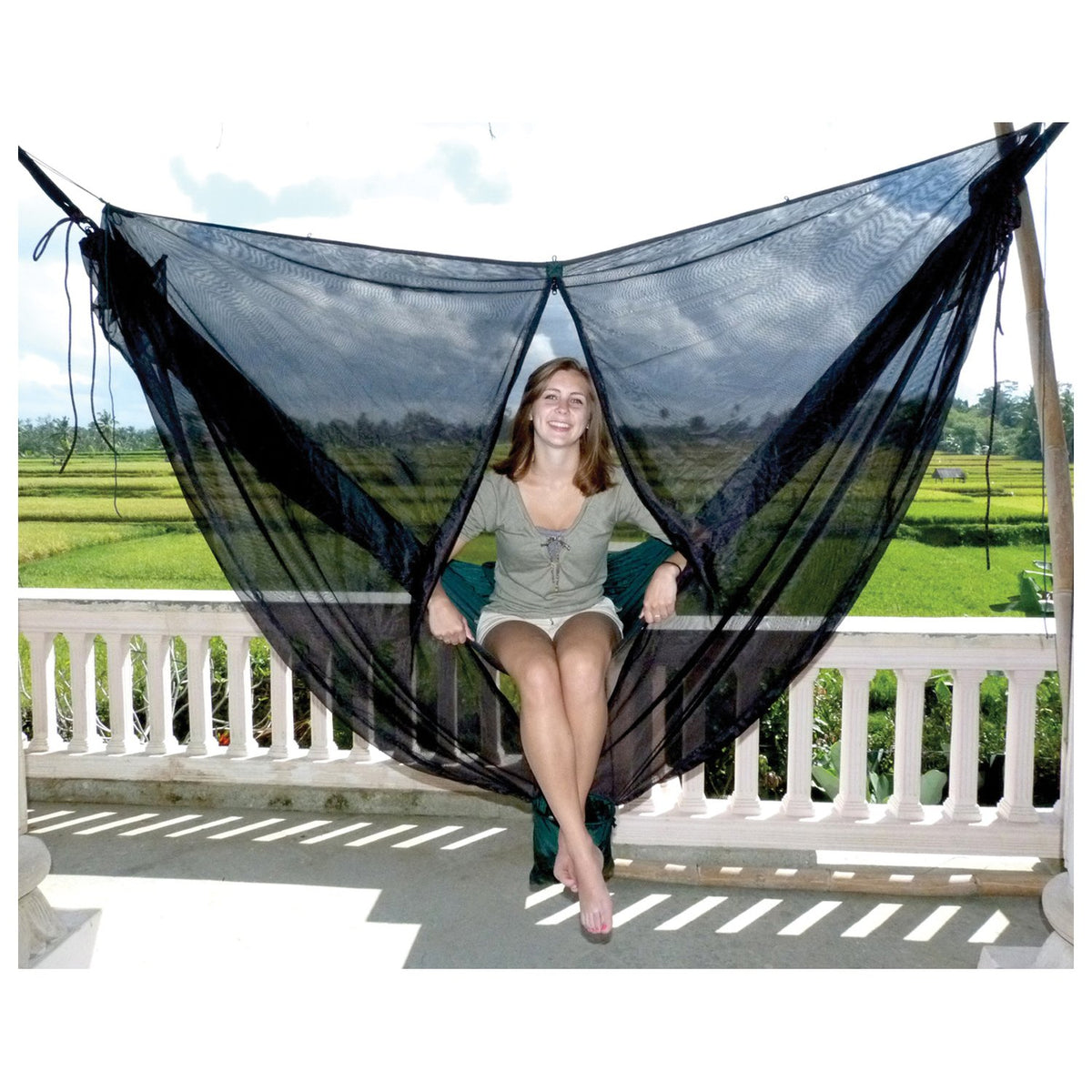 Hammock Bliss - Mosquito Net Cocoon