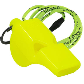 FOX 40 - Mini Safety Whistle with Lanyard - Neon Yellow