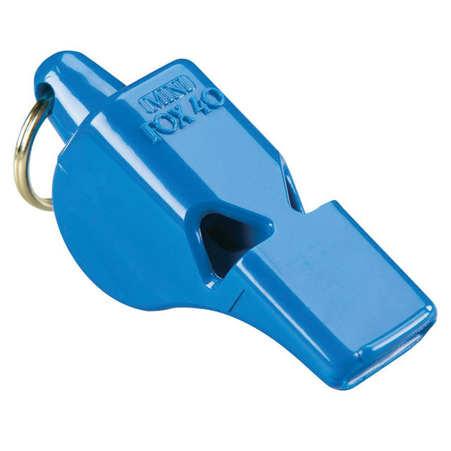 FOX 40 - Mini Safety Whistle with Lanyard - Blue