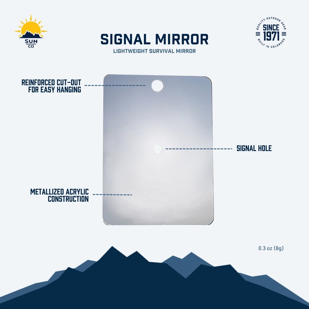 SUN - Featherweight Safety Mirror