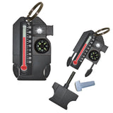 SUN - Outsider Thermometer Keychain with Survival Tools