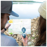 UST - Lensatic Compass with Glow-in-the-Dark Letters