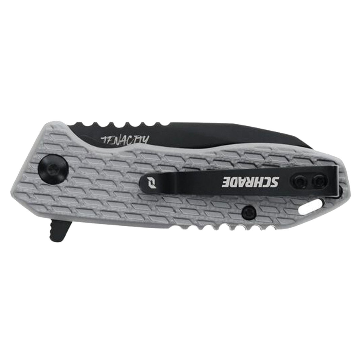Schrade - Tenacity Black Folding Knife — view 2