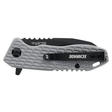 Schrade - Tenacity Black Folding Knife — view 2