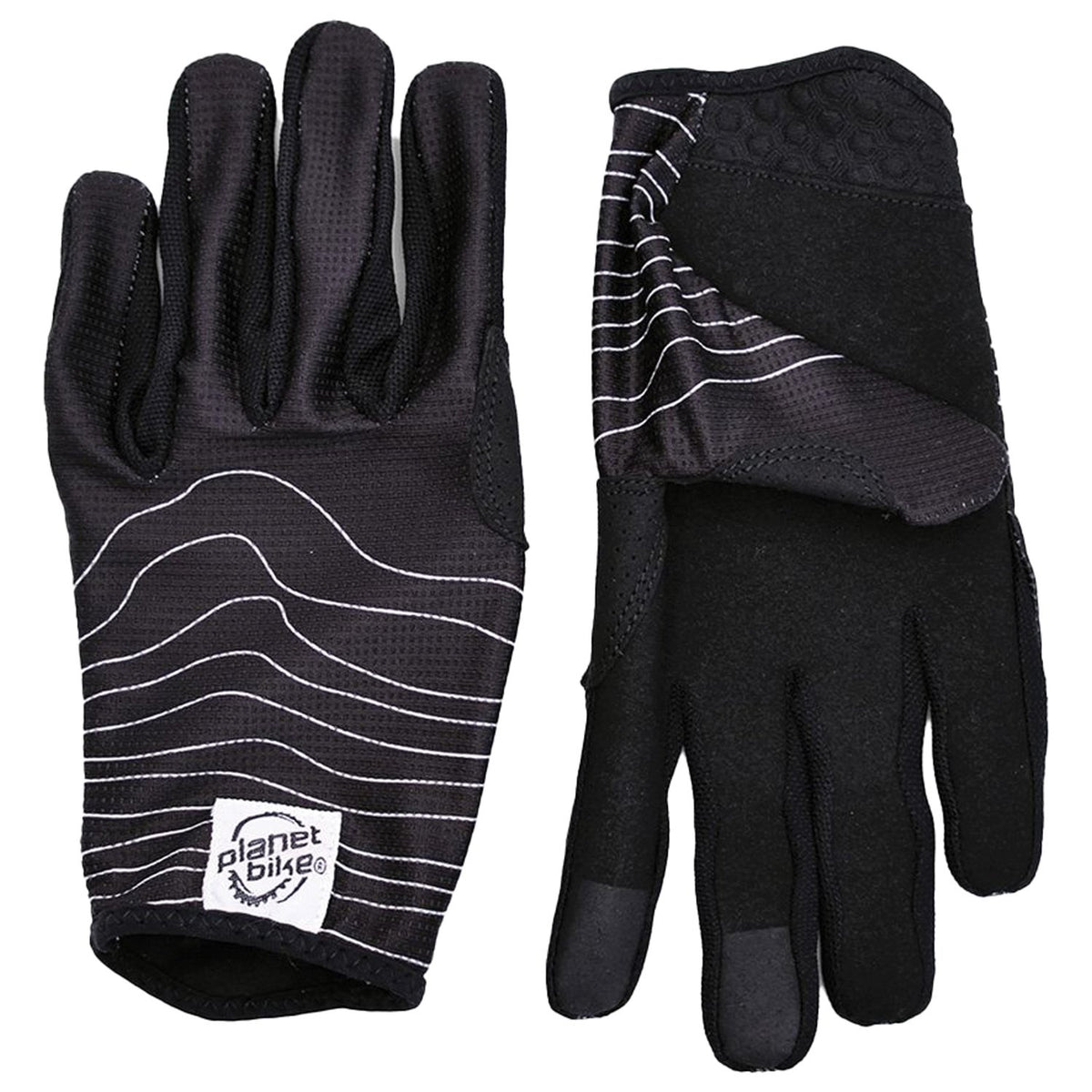 PLANET BIKE - Topo Full Finger Gloves Small