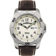 TIMEX - Expedition Analog Watch with Brown Leather Strap