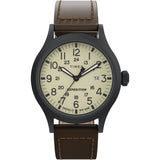 TIMEX - Expedition Scout Brown Leather Watch