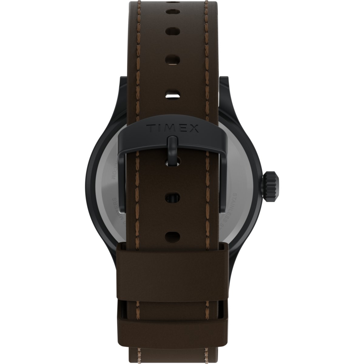 TIMEX - Expedition Scout Brown Leather Watch — view 3