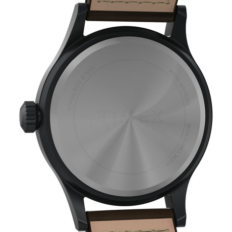 TIMEX - Expedition Scout Brown Leather Watch — view 4