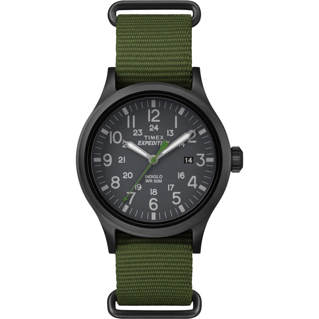 TIMEX - Expedition Scout with Green Nylon Strap