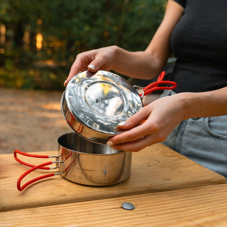 COGHLANS - Stainless Steel Mess Kit for Camping