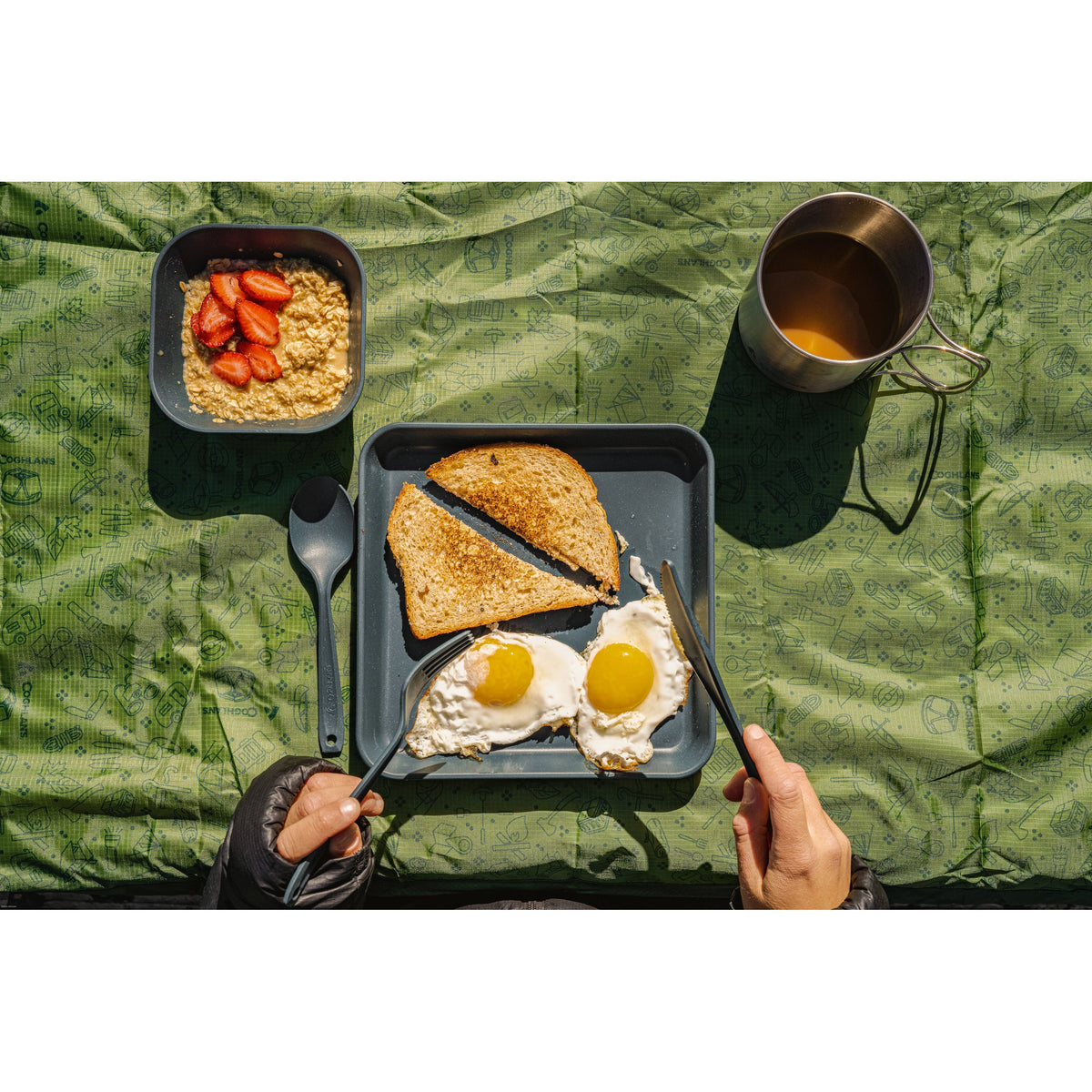Coghlans - Camp Cutlery Set with Carabiner