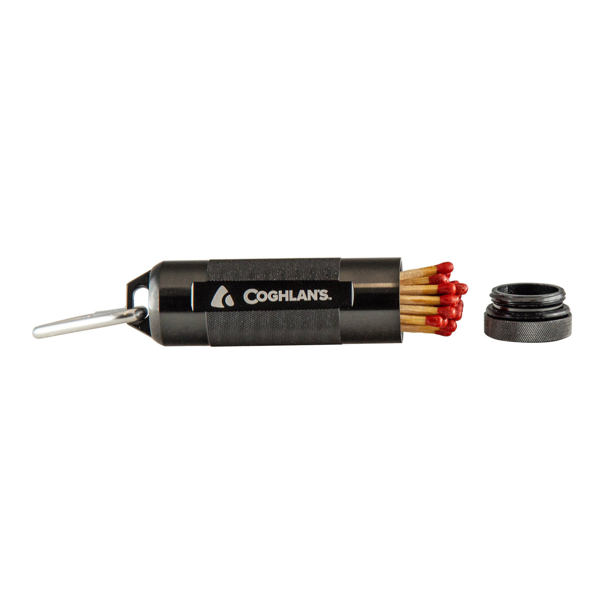 Coghlan's - Watertight Aluminum Match Case with Carabiner