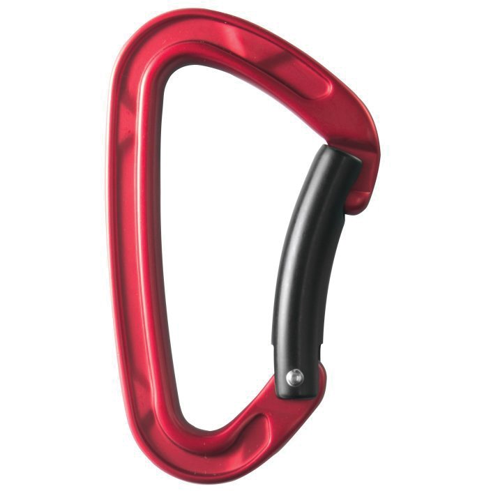 STUBAI - Rock Clip 2.0 Bent Gate Carabiner - Red