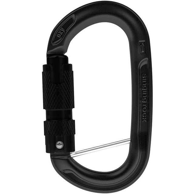 SINGING ROCK - OXY Captive Bar 3AL Black Carabiner