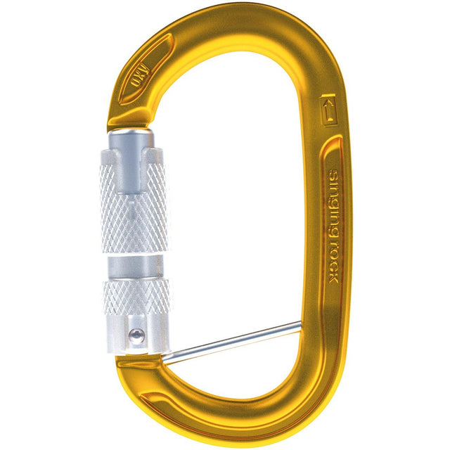SINGING ROCK - OXY Captive Bar 3AL Gold Carabiner