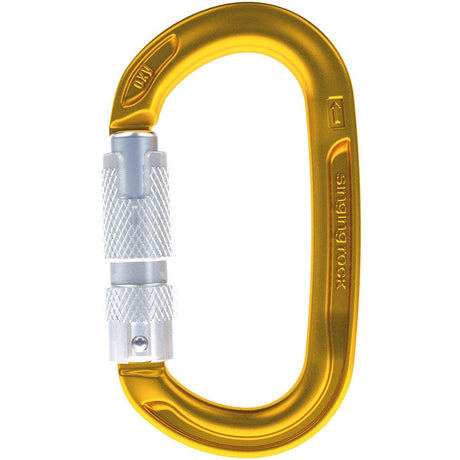 SINGING ROCK - OXY 3AL Gold Oval Carabiner