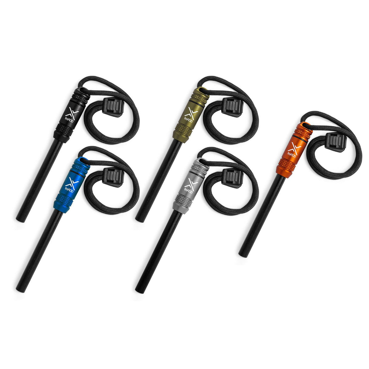 EXOTAC - FIREROD Blaze Orange Fire Starting Tool