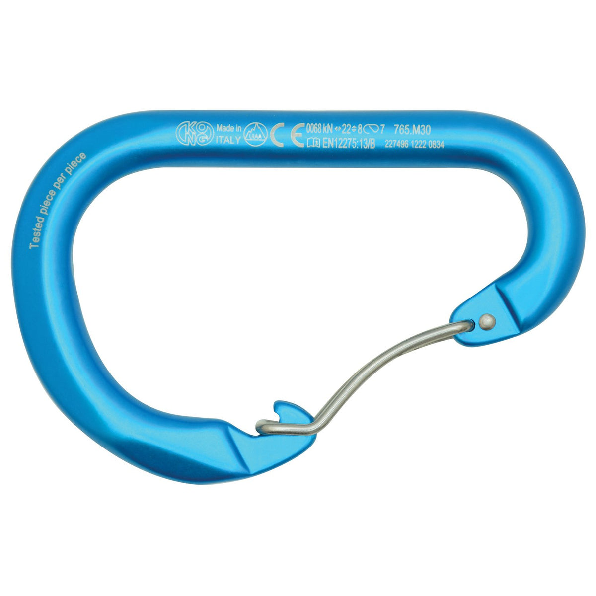 KONG - Paddle Wire Gate Carabiner Anodized