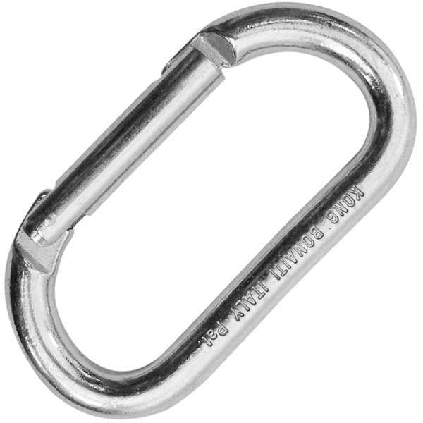 KONG - Steel Oval Keylock Carabiner