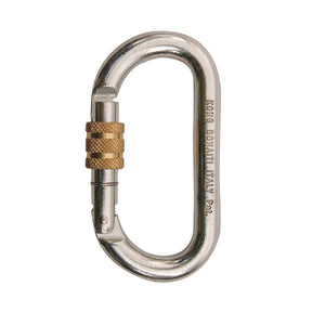KONG - Steel Oval SG Carabiner with Screw Sleeve