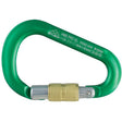 STUBAI - HMS Anodized SG Carabiner - Green