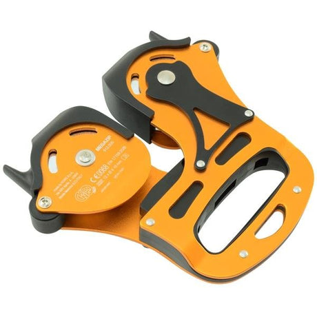 KONG - MegaZip Double Pulley for Long Zip Lines - Orange/Black — view 2