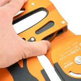 KONG - MegaZip Double Pulley for Long Zip Lines - Orange/Black — view 5