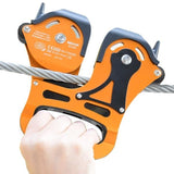 KONG - MegaZip Double Pulley for Long Zip Lines - Orange/Black — view 7