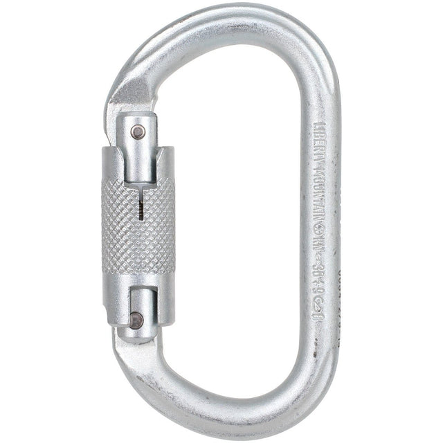 Cypher - Steel 30kN Oval Carabiner