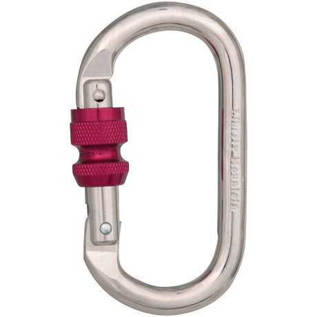 CYPHER - Classic Steel Oval Carabiner with Screw Gate