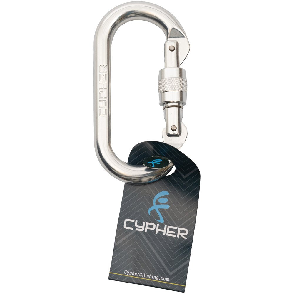 CYPHER - Oval SG Bright Carabiner