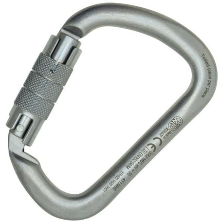 KONG - X-Large Carbon Steel Carabiner - Lunar White