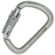 KONG - X-Large Carbon Steel Carabiner, Twist Lock, Lunar White