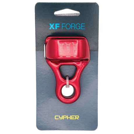 CYPHER - XF Forge Belay Device Red — view 4