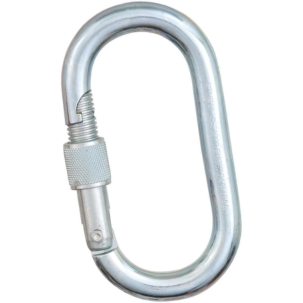 STUBAI - OVAL 40kN Steel SG Carabiner
