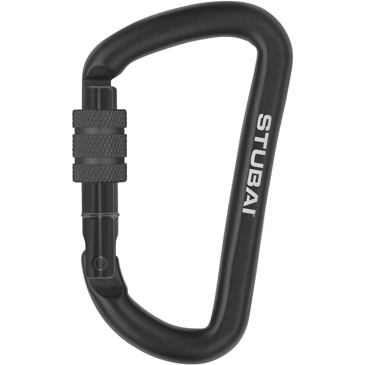 STUBAI - Accessory Screw Gate Carabiner - Black